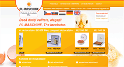 Desktop Screenshot of incubatoare.com